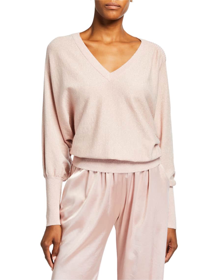 deep v neck casual dress