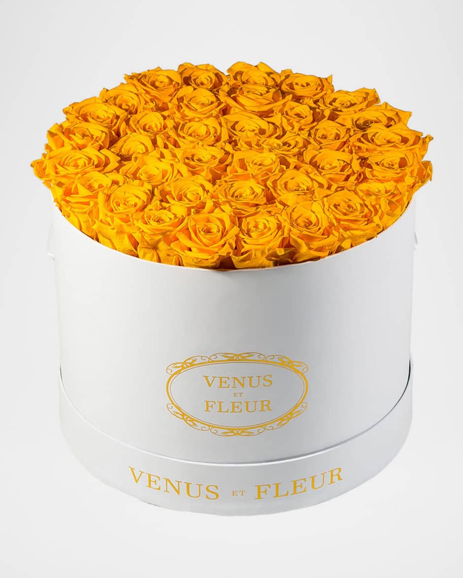 Venus ET Fleur Classic Large Round Rose Box Neiman Marcus