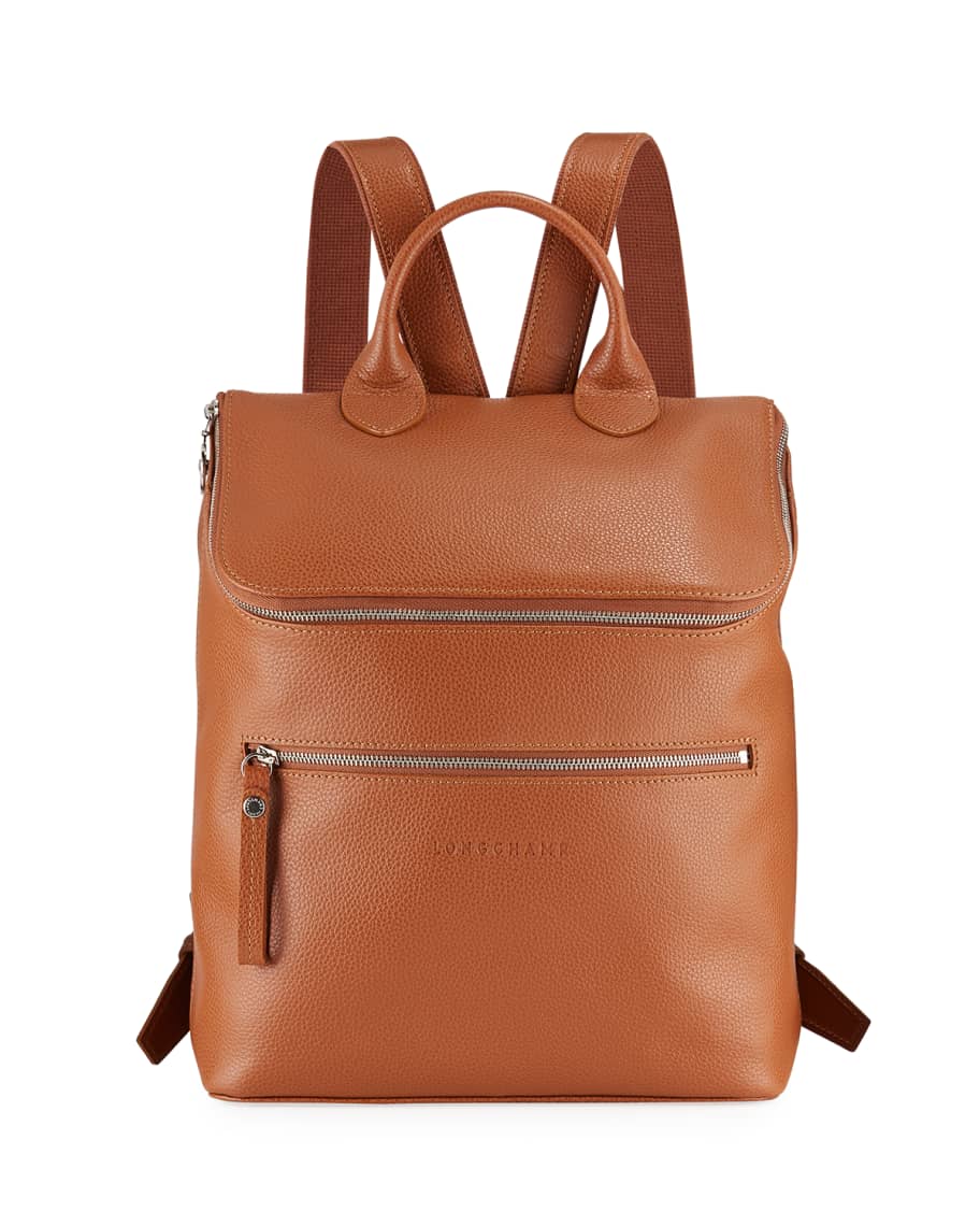 Longchamp le foulonne leather backpack new arrivals