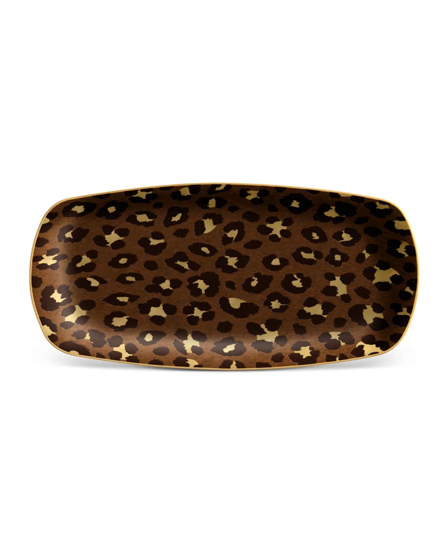L'Objet Leopard Medium Tray | Neiman Marcus