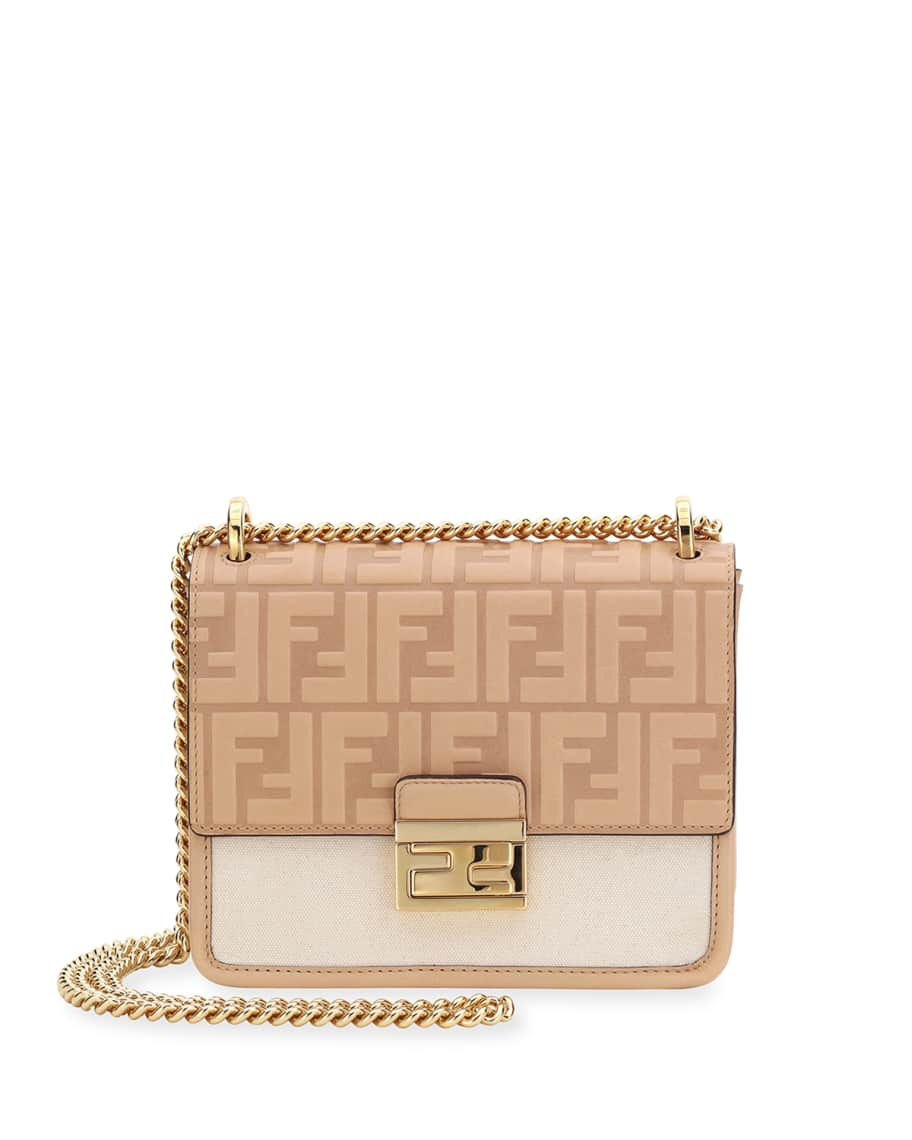 Fendi Kan U Small FF 1974 Crossbody Bag | Neiman Marcus