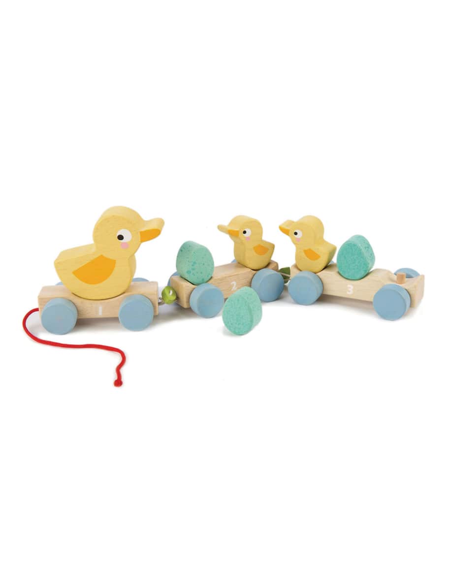 Tender Leaf Toys Pull Along Ducks Train Toy Neiman Marcus