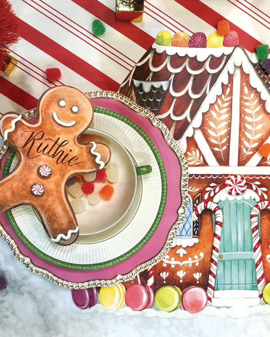 Hester & Cook Gingerbread Table Setting Decor Collection | Neiman Marcus