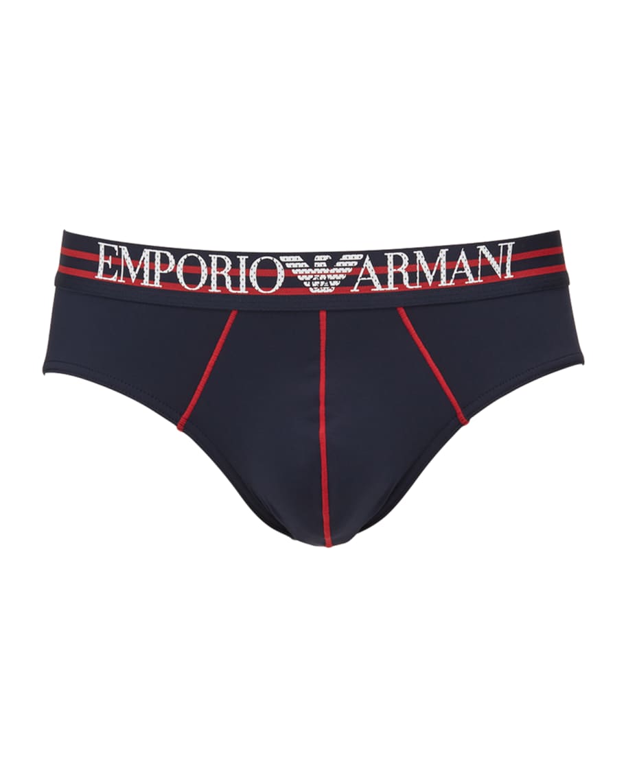 Emporio Armani Men's Jersey Briefs | Neiman Marcus
