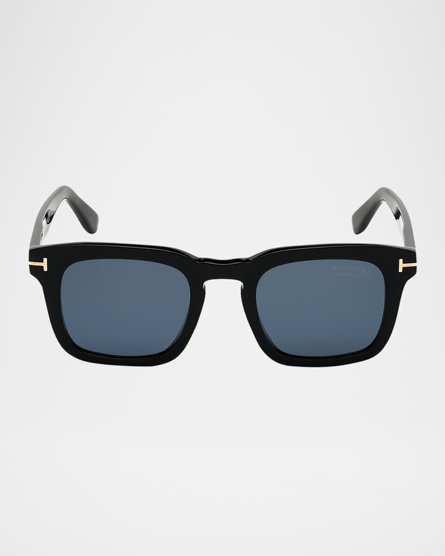 TOM FORD Men's Dax Square Acetate Sunglasses | Neiman Marcus
