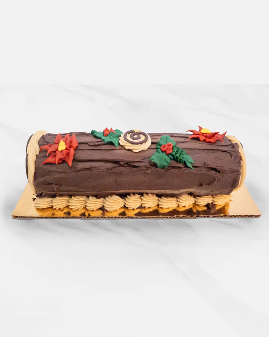 Tootie Pie Company Buche de Noel Yule Log Cake, For 12-24 People