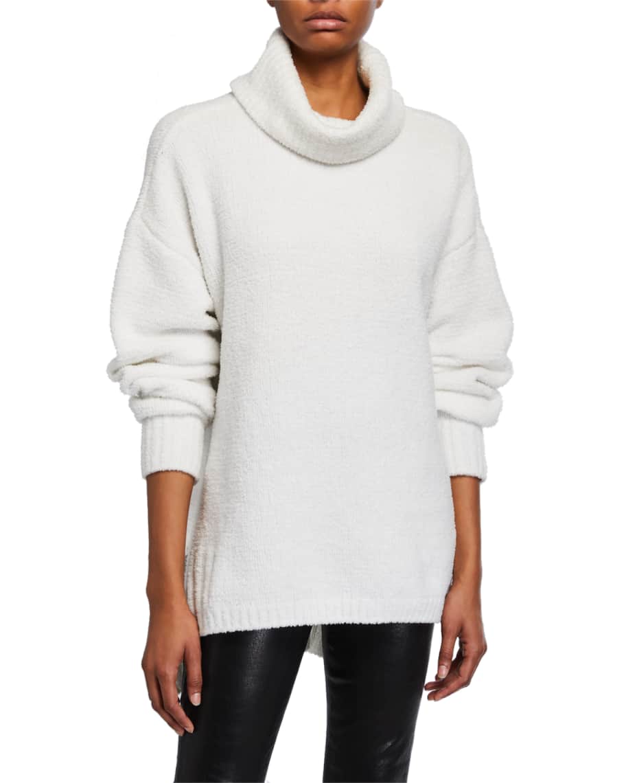 ATM Anthony Thomas Melillo Chenille Turtleneck Sweater Neiman Marcus