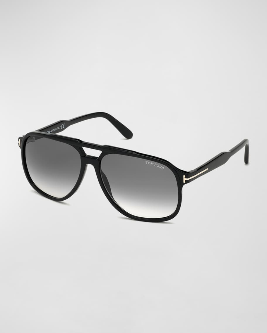 TOM FORD Men's Raoul Gradient Aviator Sunglasses | Neiman Marcus