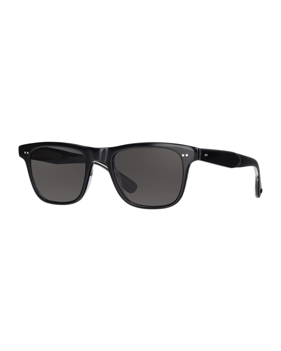 Garrett Leight Men s Wavecrest Acetate Sunglasses Neiman Marcus