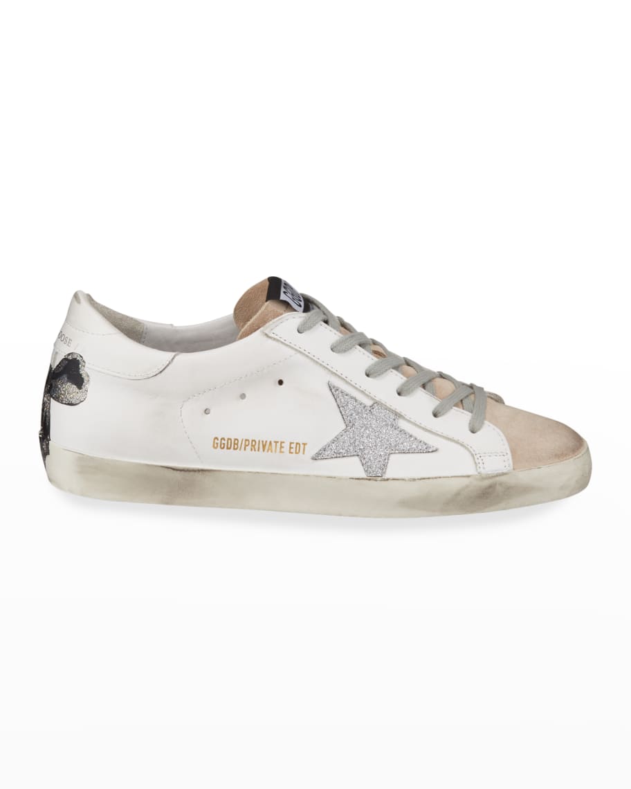 Golden Goose Superstar Bow Lace-Up Sneakers | Neiman Marcus