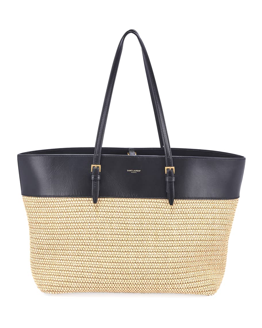 Saint Laurent YSL Medium Shopper Tote Bag | Neiman Marcus