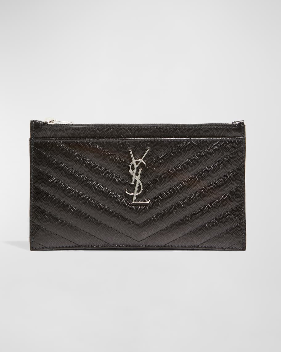 YSL BLACK/GOLD CARDHOLDER in 2023  Yves saint laurent bags, Saint laurent  wallet, Ysl card holder