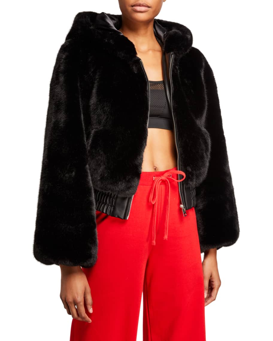 I am gia clearance faux fur jacket