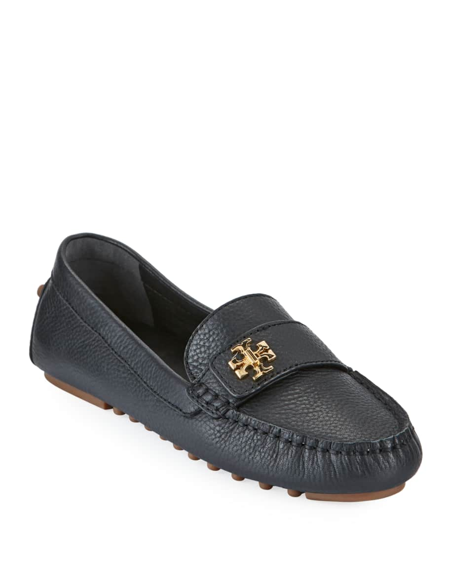 Tory Burch Kira Leather Logo Drivers | Neiman Marcus