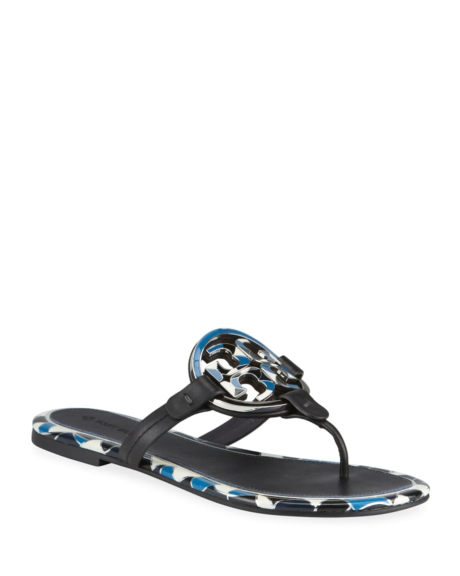 Tory burch women's enamel miller sandals online