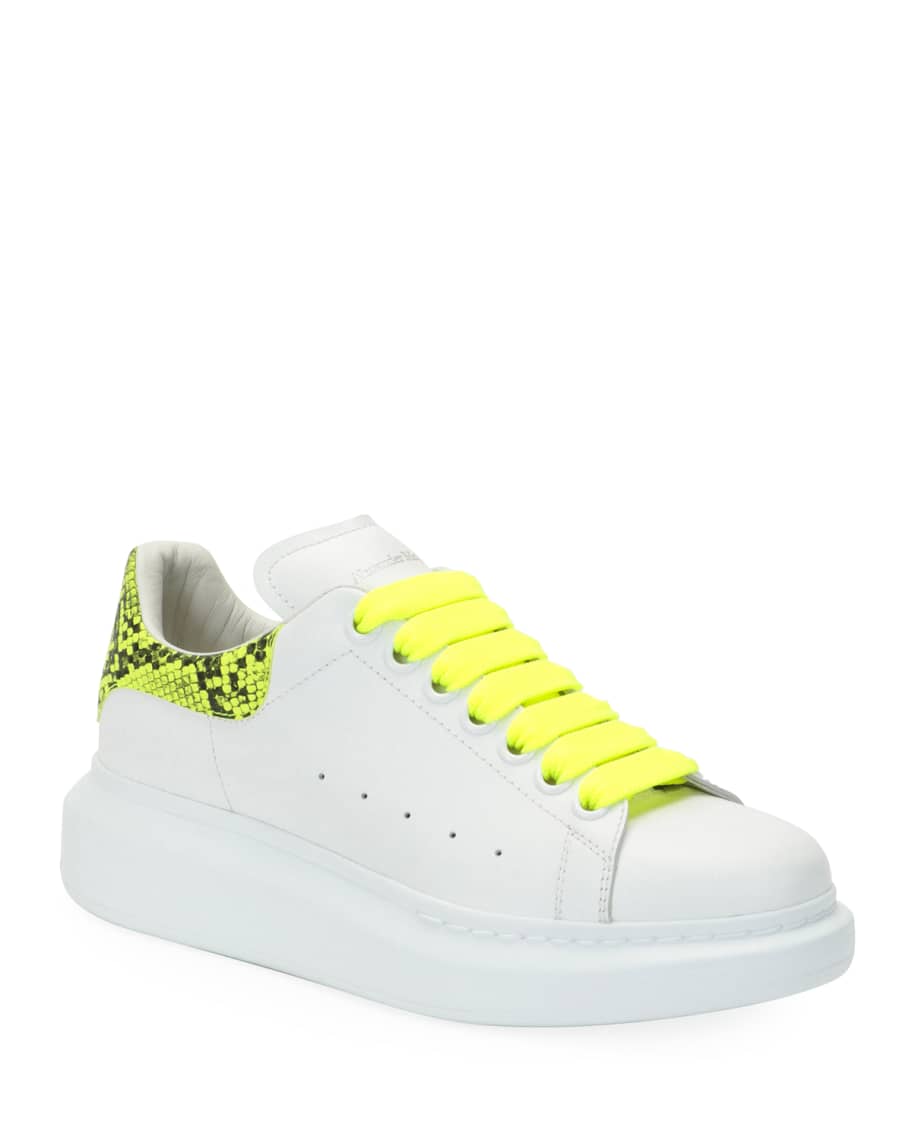 Alexander mcqueen discount snakeskin sneakers
