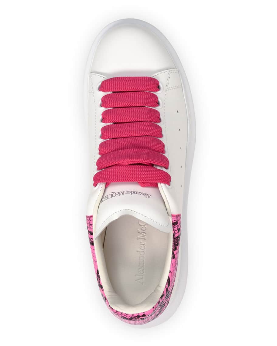 alexander mcqueen snakeskin sneakers