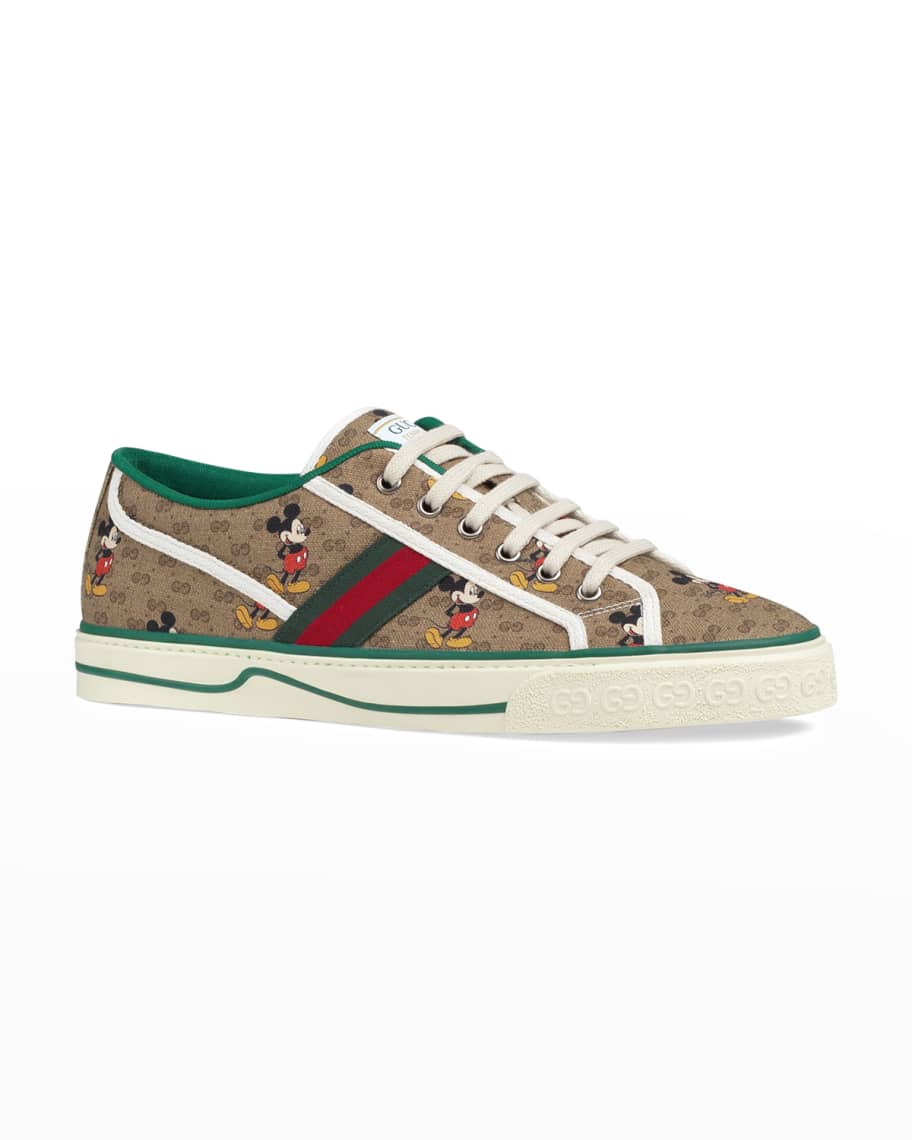 Gucci High-top Sneaker With Crystal Studs in Blue for Men