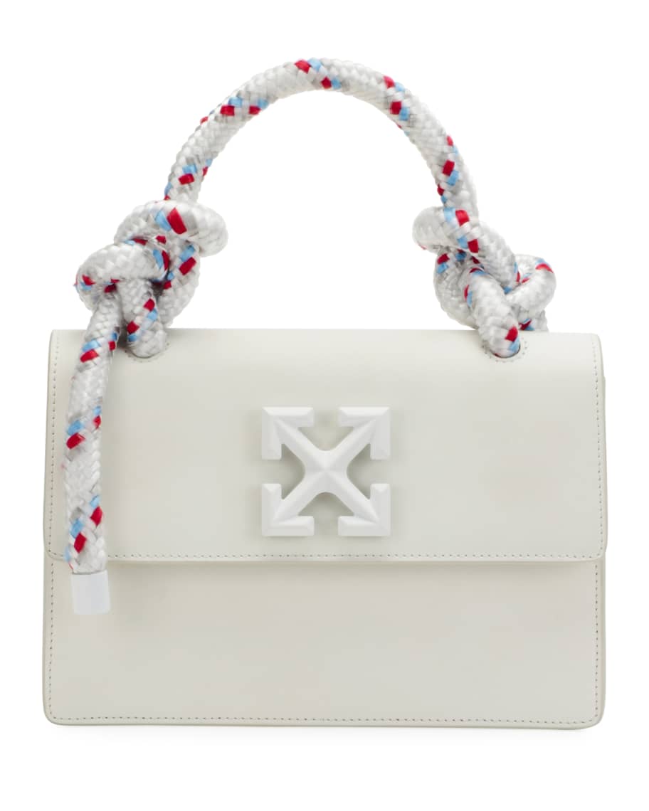 Off White Jitney 1.4 Gummy Top Handle Bag Neiman Marcus
