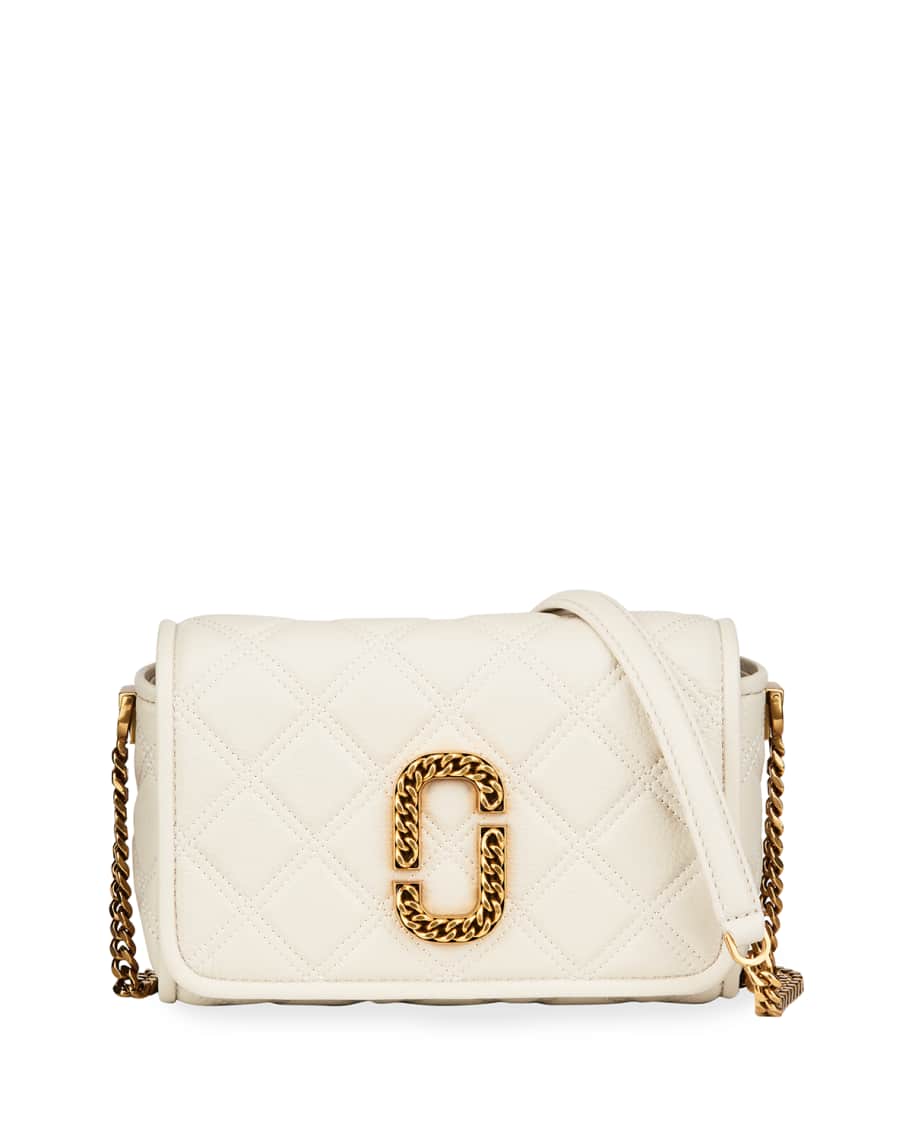 The Marc Jacobs Quilted Medallion Crossbody Bag Neiman Marcus