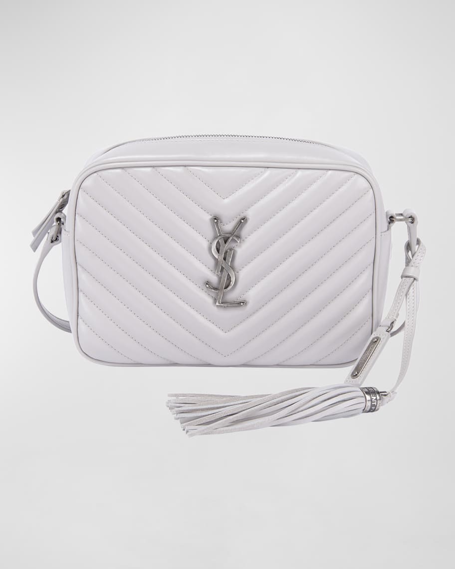 Saint Laurent Lou Medium YSL Monogram Calfskin Camera Crossbody Bag