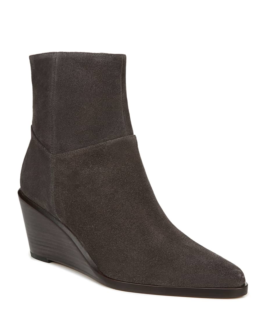 vince mavis wedge bootie