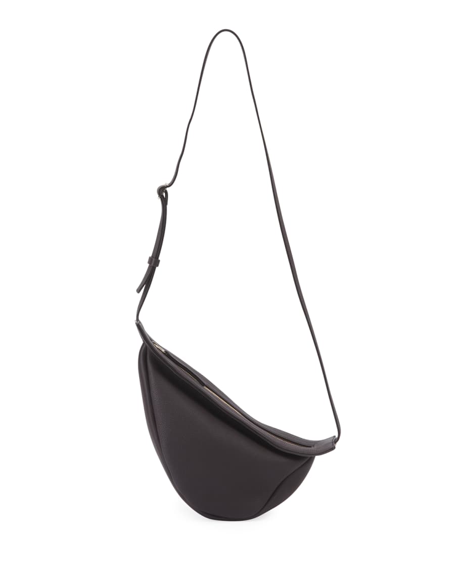 THE ROW Small Slouchy Banana Bag in Calf Leather | Neiman Marcus