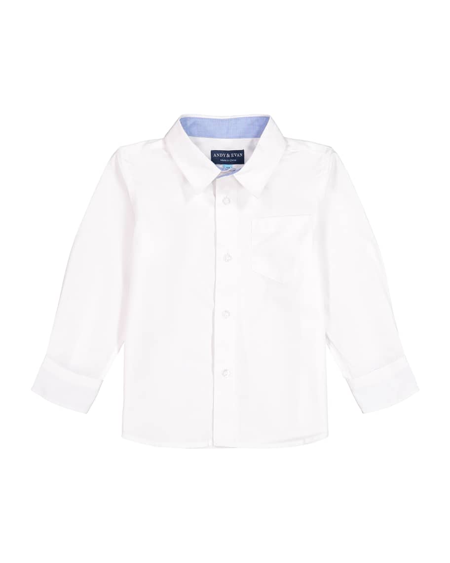 Andy & Evan Boy's Cotton Button-Down Shirt, Size 2-14 | Neiman Marcus
