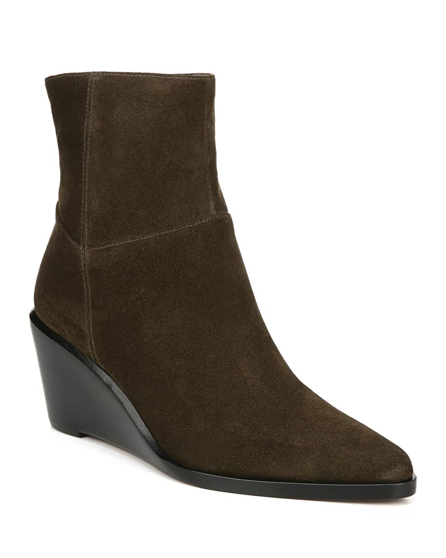 vince mavis wedge bootie