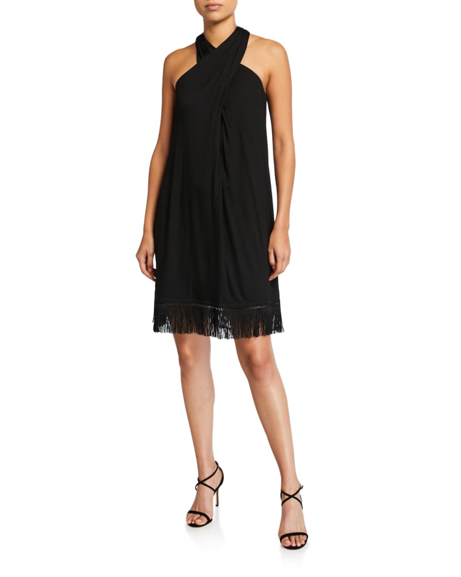 Trina turk halter dress deals