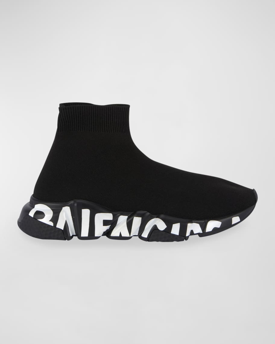 Balenciaga Speed Stretch-Knit High-Top Sock Trainer | Neiman Marcus