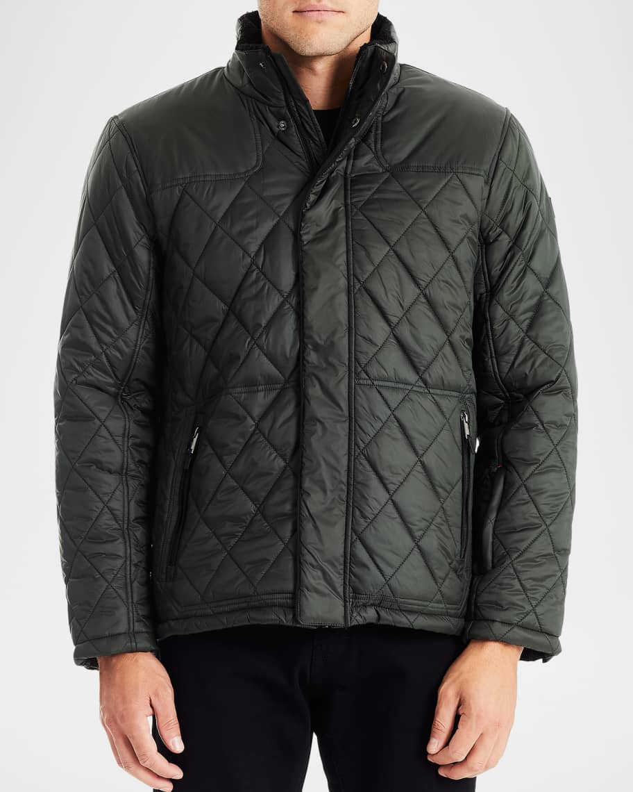 Tumi Men s Luxe Quilted Jacket Neiman Marcus