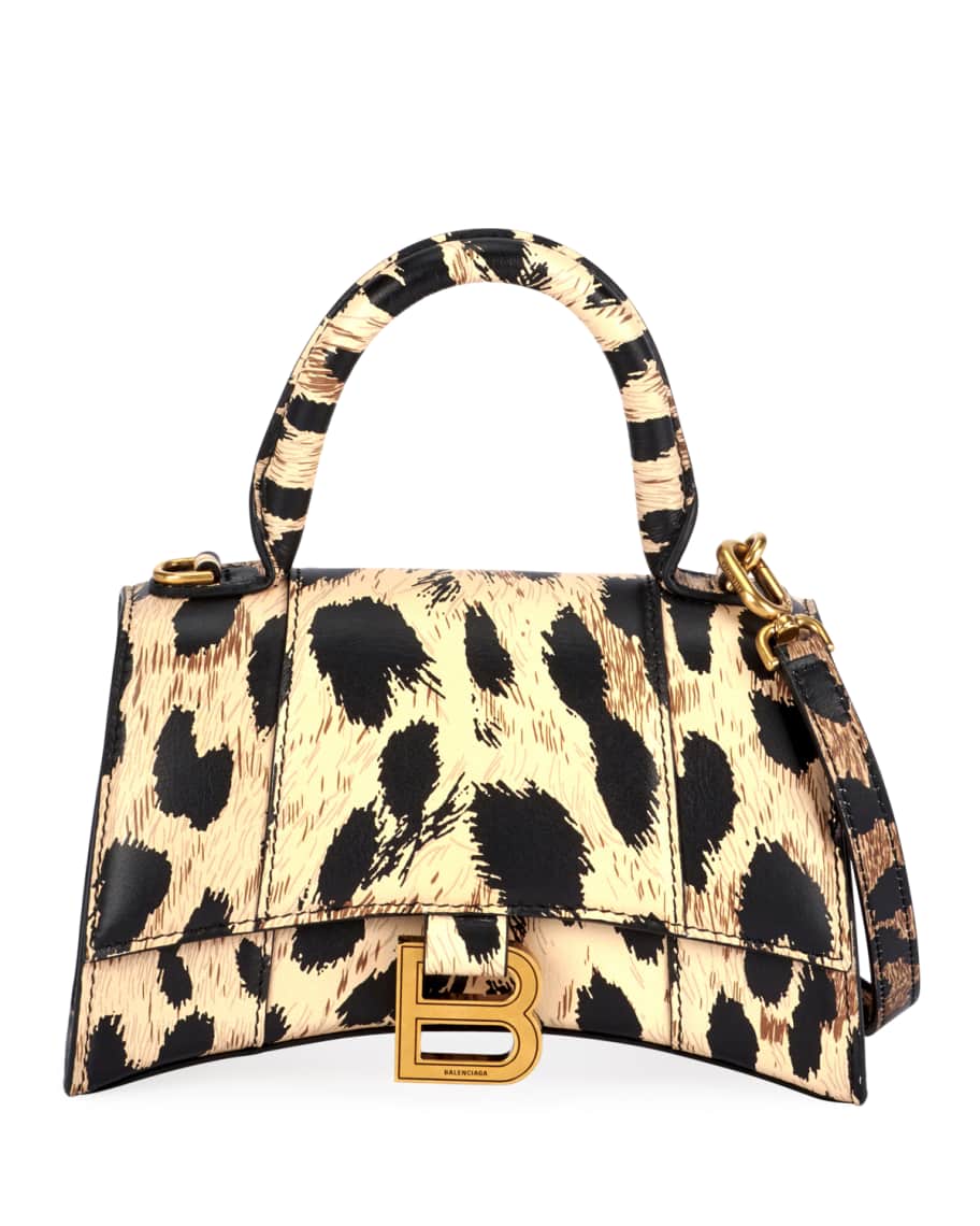 Balenciaga hourglass leopard sales