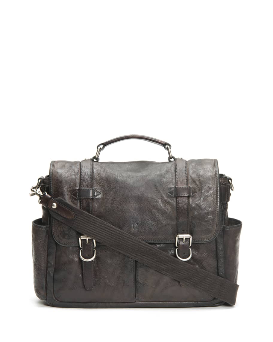 Frye logan messenger bag sale discount