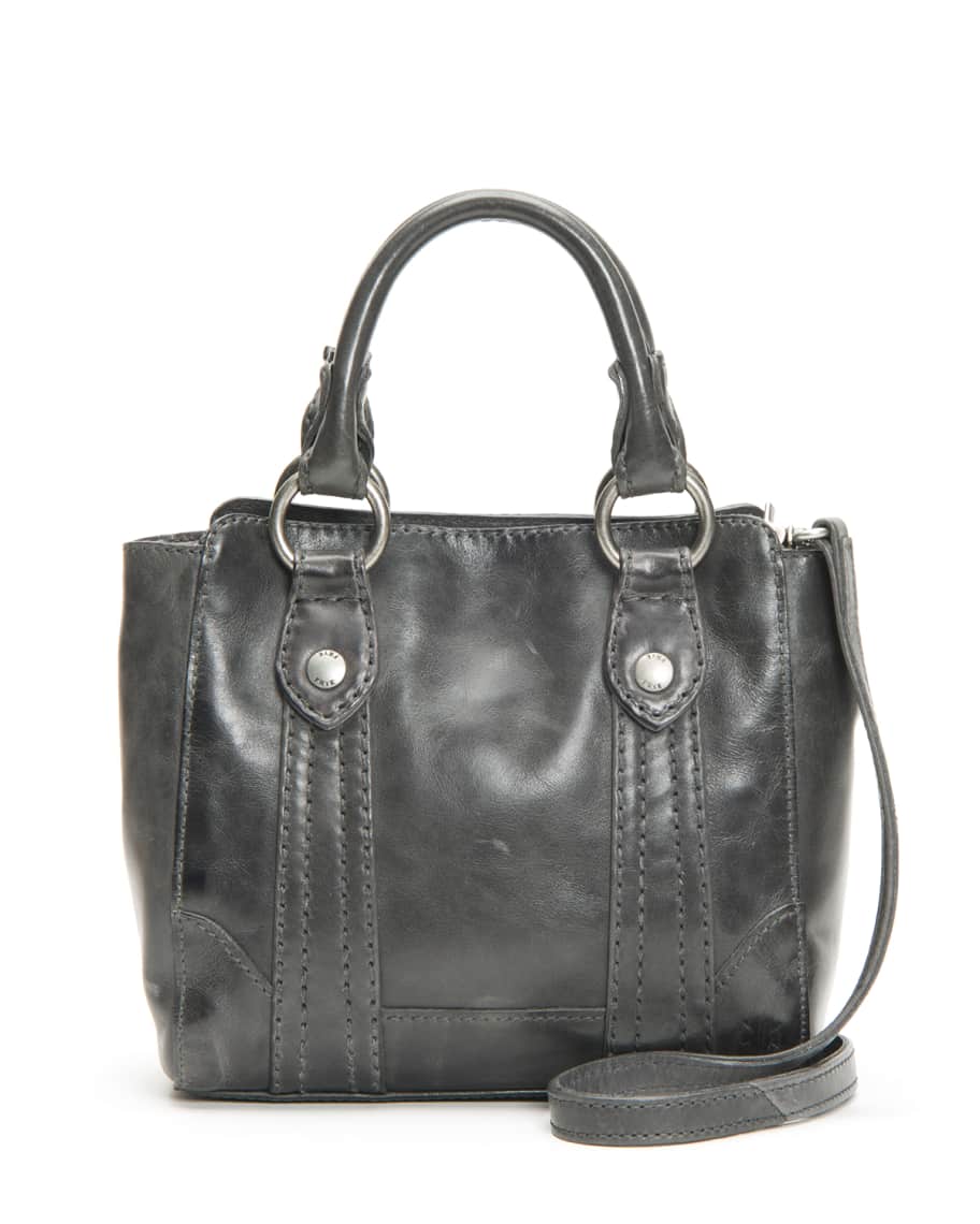 Frye Melissa Mini Antique Leather Crossbody Tote Bag | Neiman Marcus