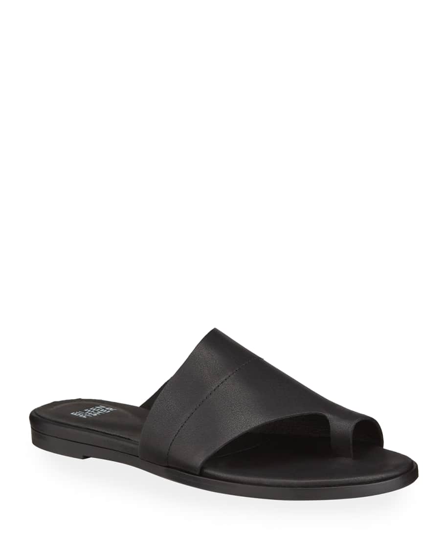 Eileen Fisher Ty Flat Thong Sandals Neiman Marcus