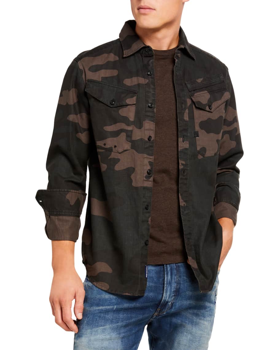 Men s Lecite Camo Straight Sport Shirt
