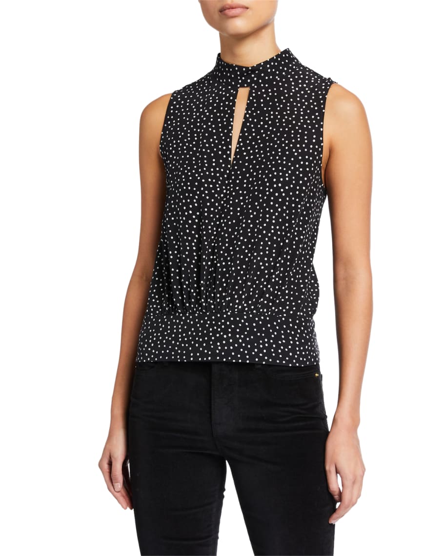 FRAME Sleeveless Party Top Neiman Marcus