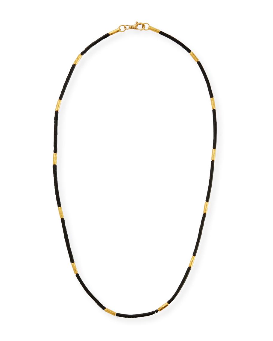 Gurhan Single-Strand Jet Bead Necklace, 16-18
