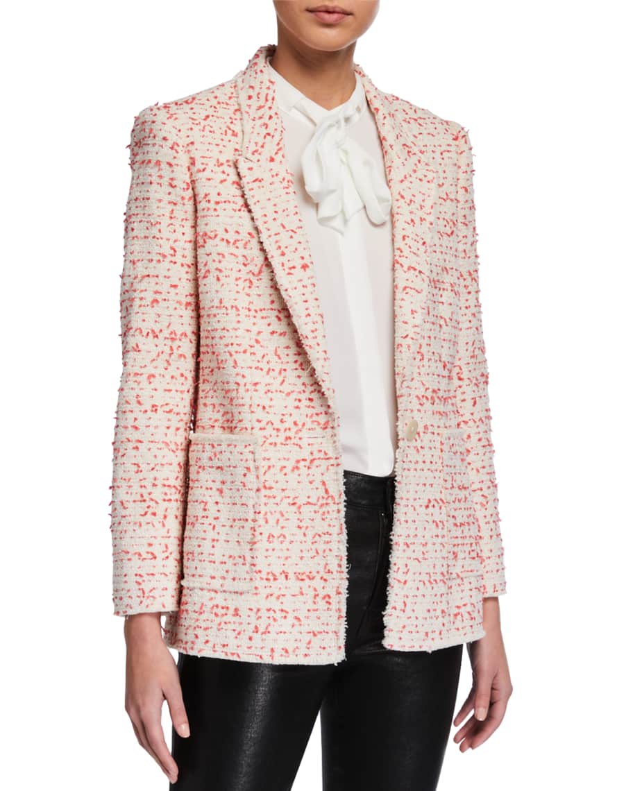 Rebecca taylor plaid tweed jacket sales