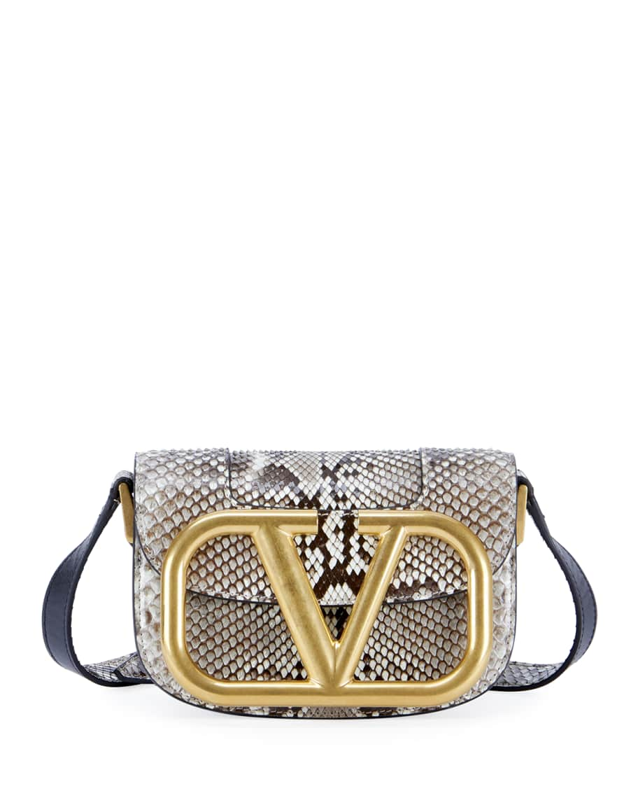 Valentino Garavani Supervee Crossbody Bag Leather Medium Auction