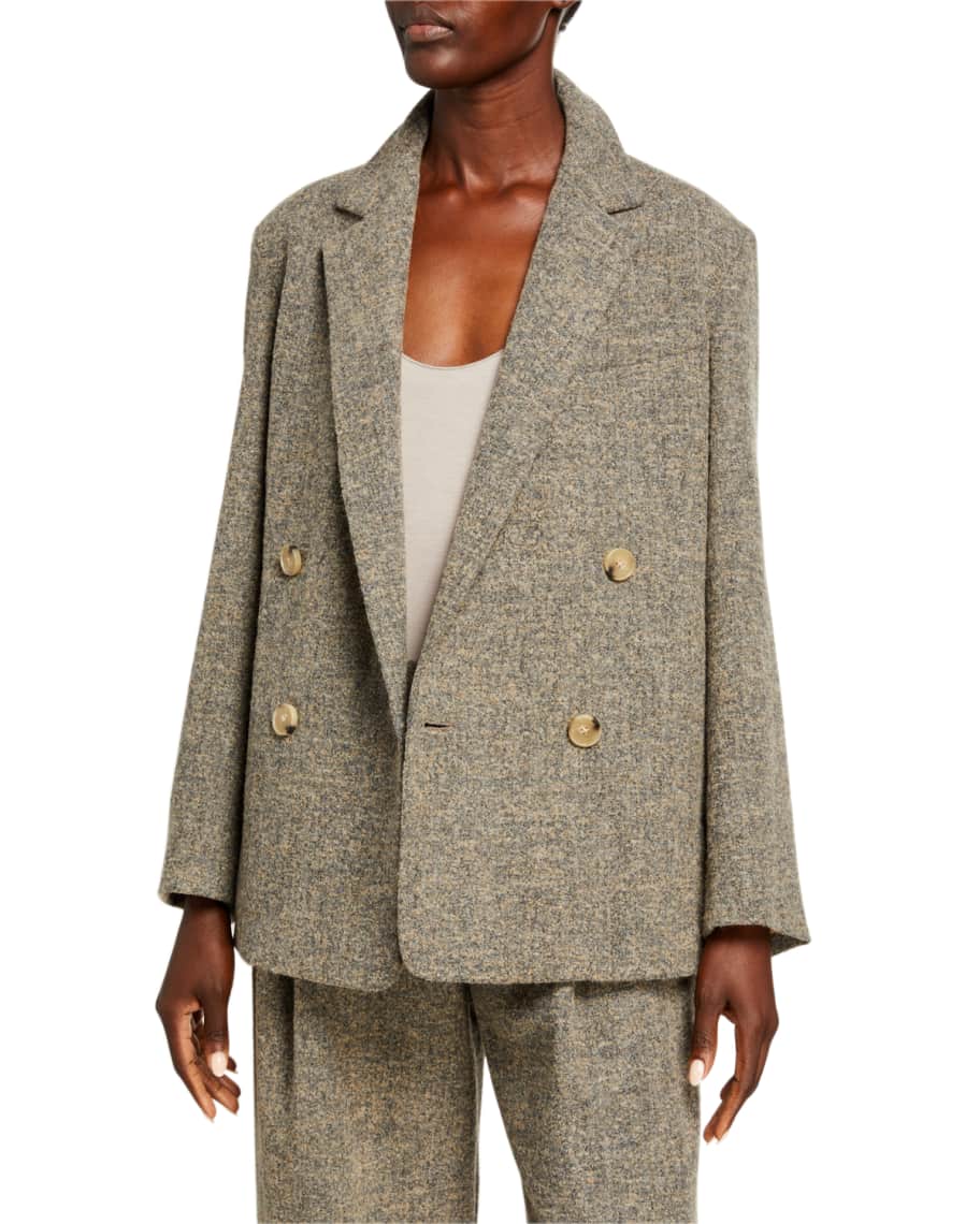 Vince pebble texture wool jacket new arrivals