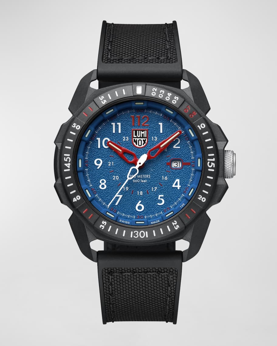 Luminox Men's 44mm ICE-SAR Arctic 1000 Carbonox Watch | Neiman Marcus