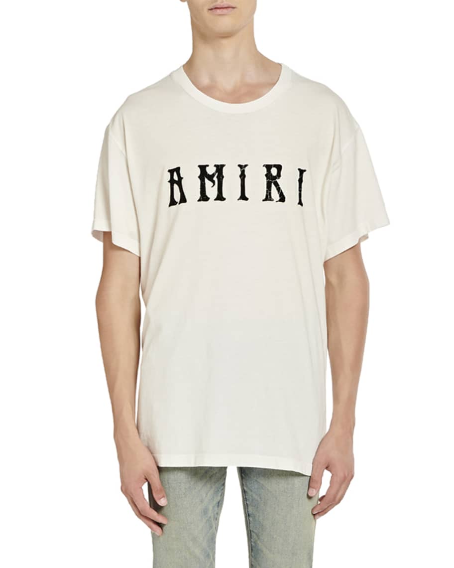 Amiri Men's Hippie Logo Typographic T-Shirt | Neiman Marcus