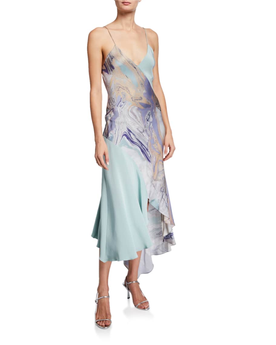 Cushnie top asymmetrical dress