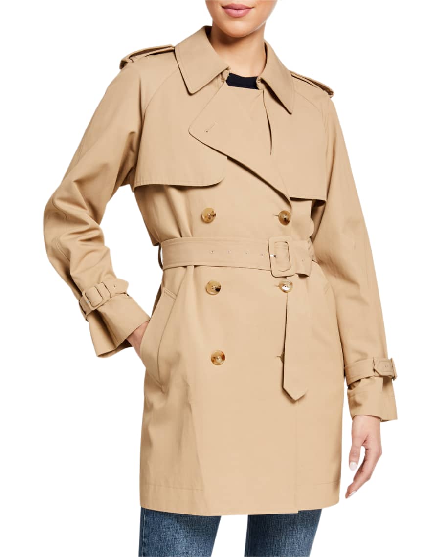 Co Short Trench Coat | Neiman Marcus