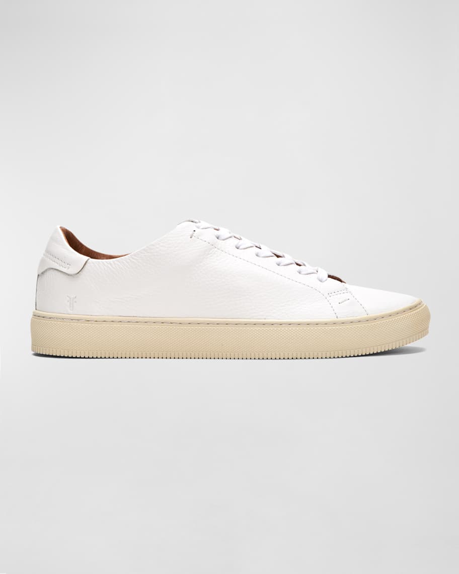 frye beacon leather sneaker
