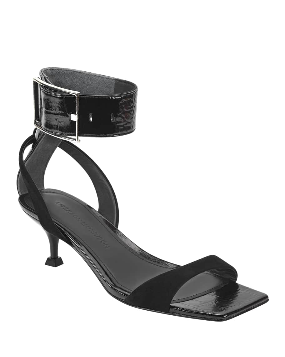 sigerson morrison kitten heel flip flop
