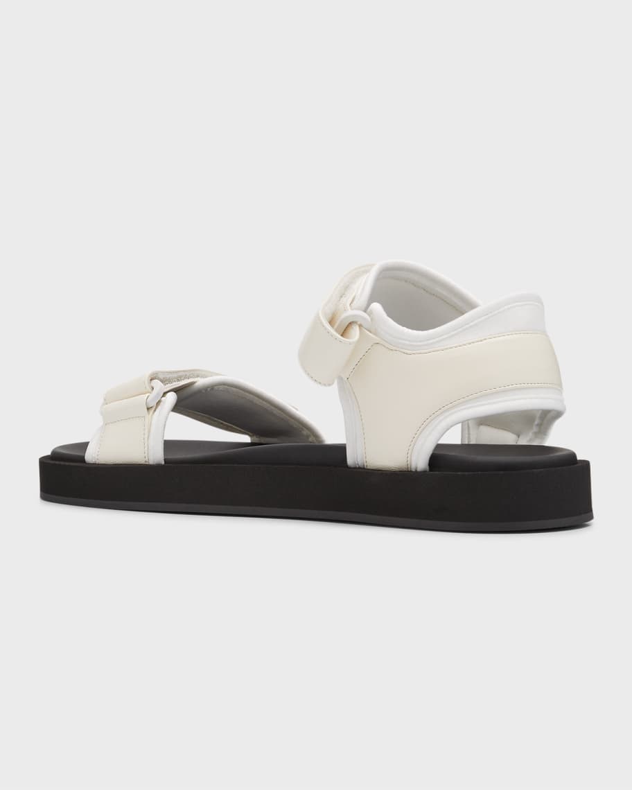 Image 2 of 5: Hook-and-Loop Sandals