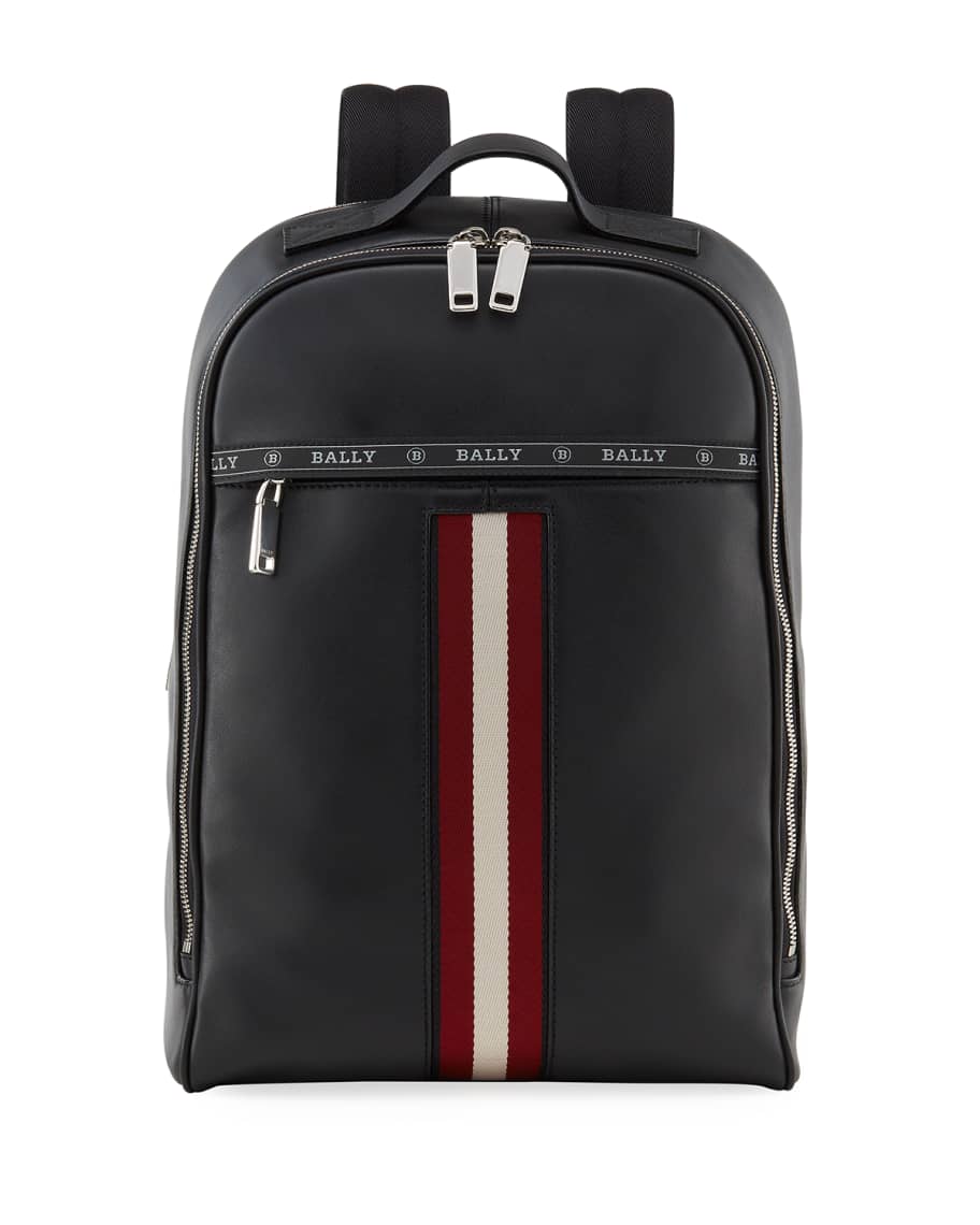 Bally Men's Hassel Leather Trainspotting Backpack | Neiman Marcus